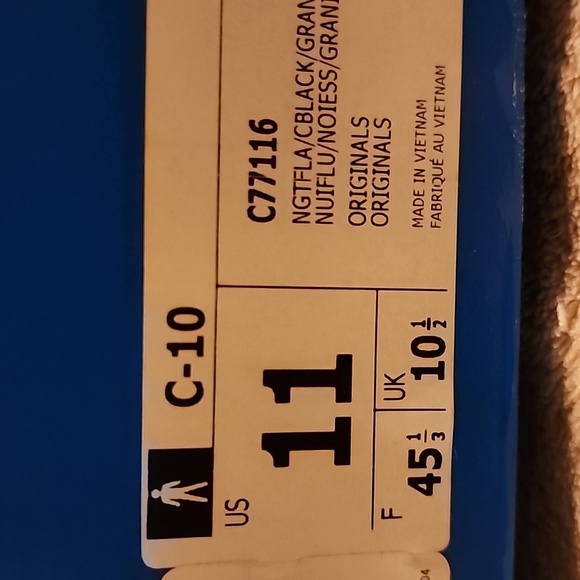 Adidas C-10 High tops Men's Size 11 Purple,Black,and Grey Colorway NEW - Picture 6 of 6